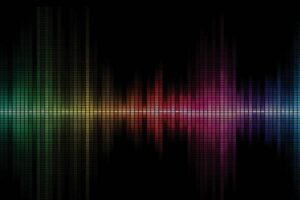 Colorful data lines streaming across a dark background, symbolizing digital connectivity.