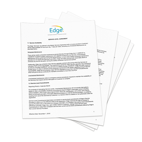 Network-service-agreement