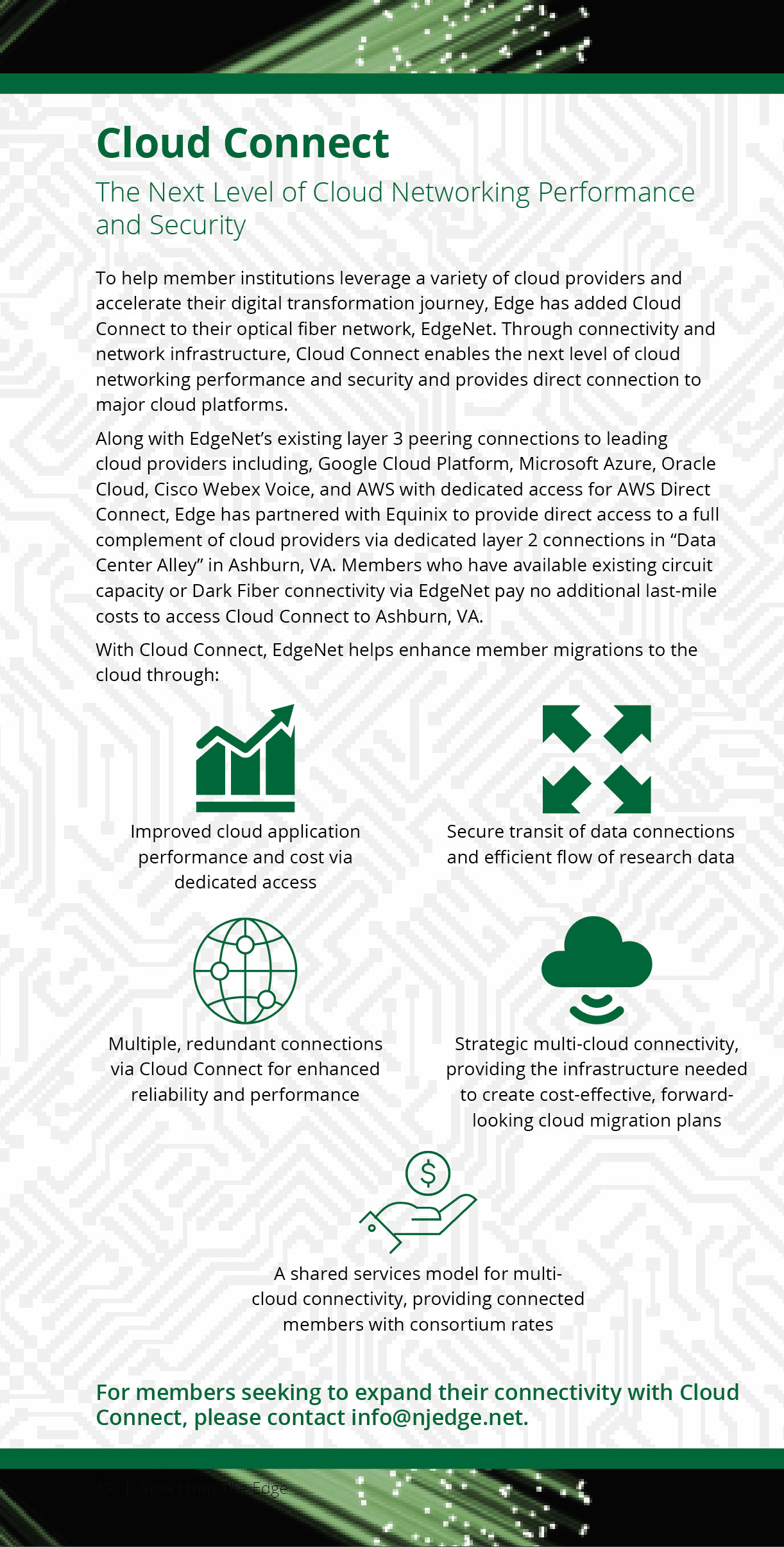 cloud Cloud Connect Infographic